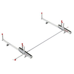 Drop-Down Ladder Rack — Ford Transit Low Roof — single-side rack overview