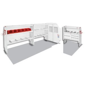 General Service & Contractor — Ford Transit Low Roof 148″ WB — layout overview