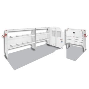 Cable & Plumber — Ford Transit Low Roof 148″ WB — layout overview