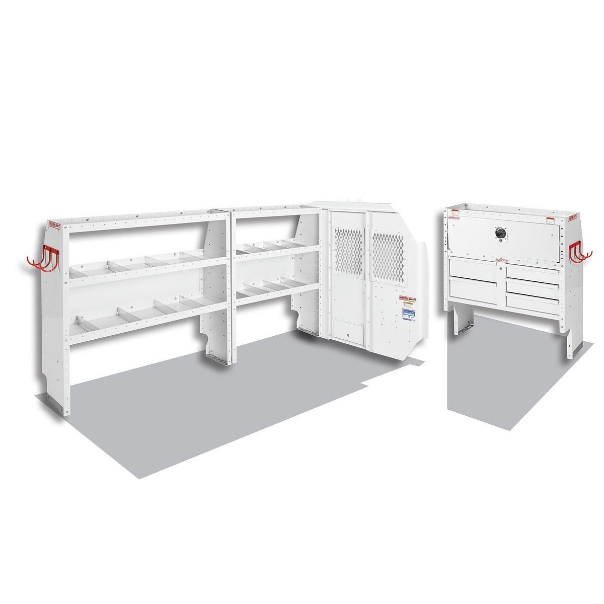 Cable & Plumber — Ford Transit Low Roof 130″ WB — layout overview