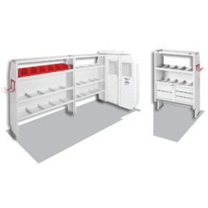 General Service & Contractor — Ford Transit Medium Roof 148″ WB — layout overview