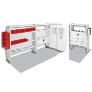 Electrical Contractor — Ford Transit Medium Roof 130″ WB — layout overview