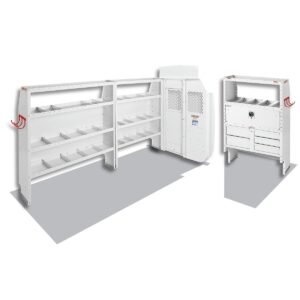 Cable & Plumber — Ford Transit High Roof 148″ WB — layout overview