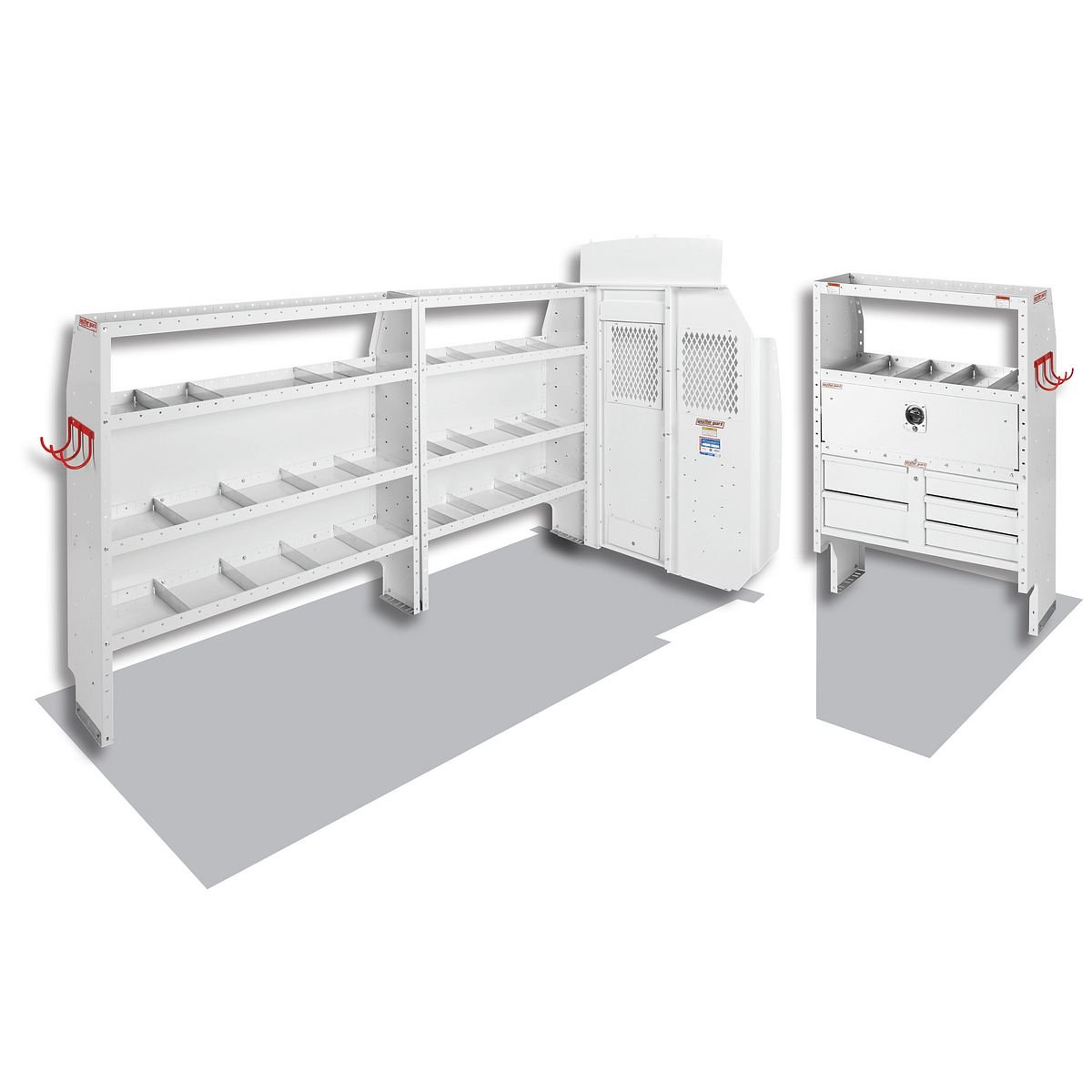 Cable & Plumber — Ford Transit High Roof 148″ WB — layout overview