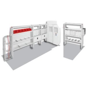 HVAC & Mechanical — Ford Transit High Roof 148″ WB Extended Body — layout overview
