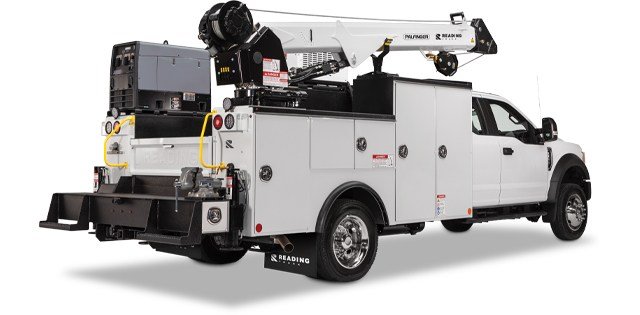 Reading Truck RM-45 Crane Body — supplier reference configuration