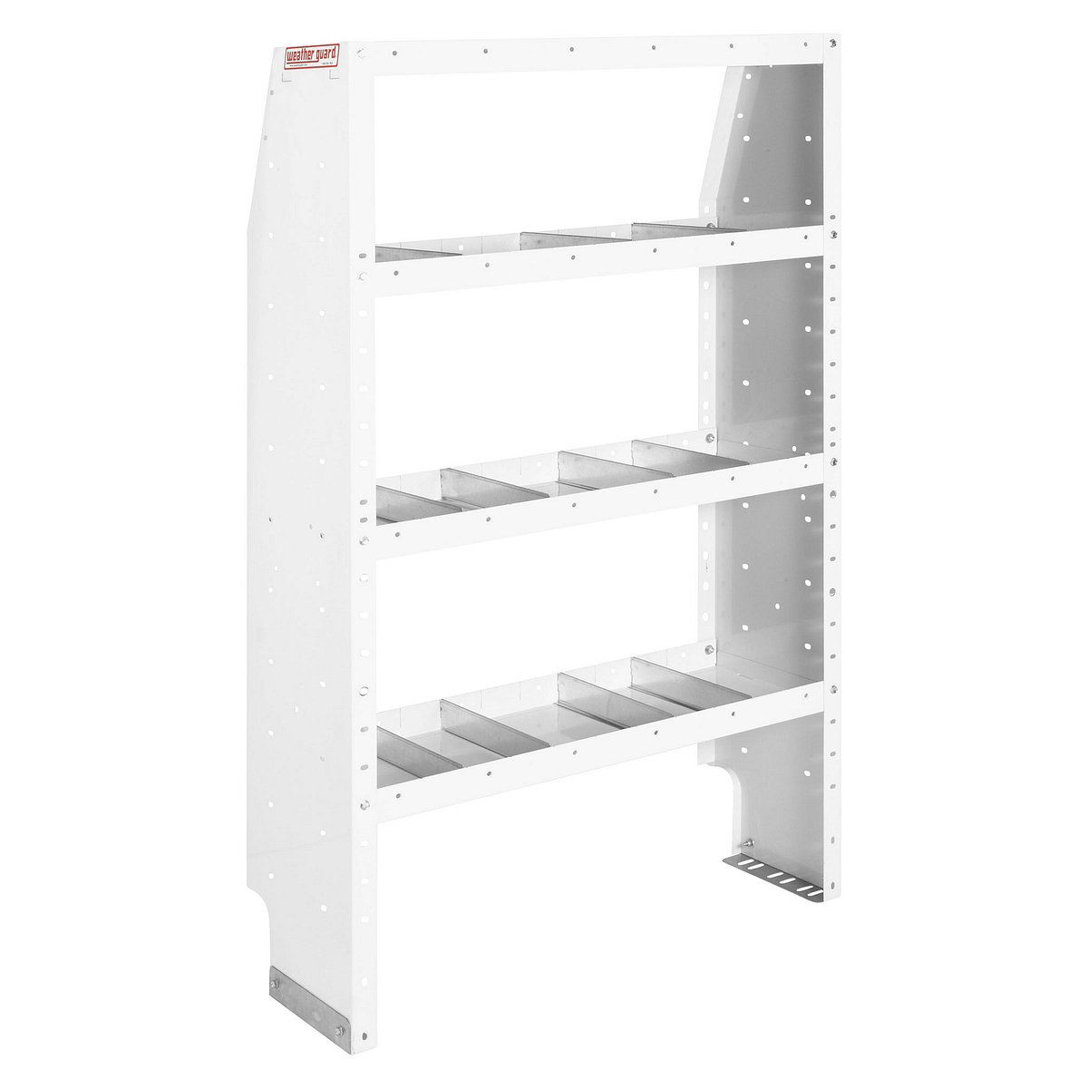 WEATHER GUARD 36-inch Adjustable Van Shelving — 60-inch High (9373-3-03) — product overview