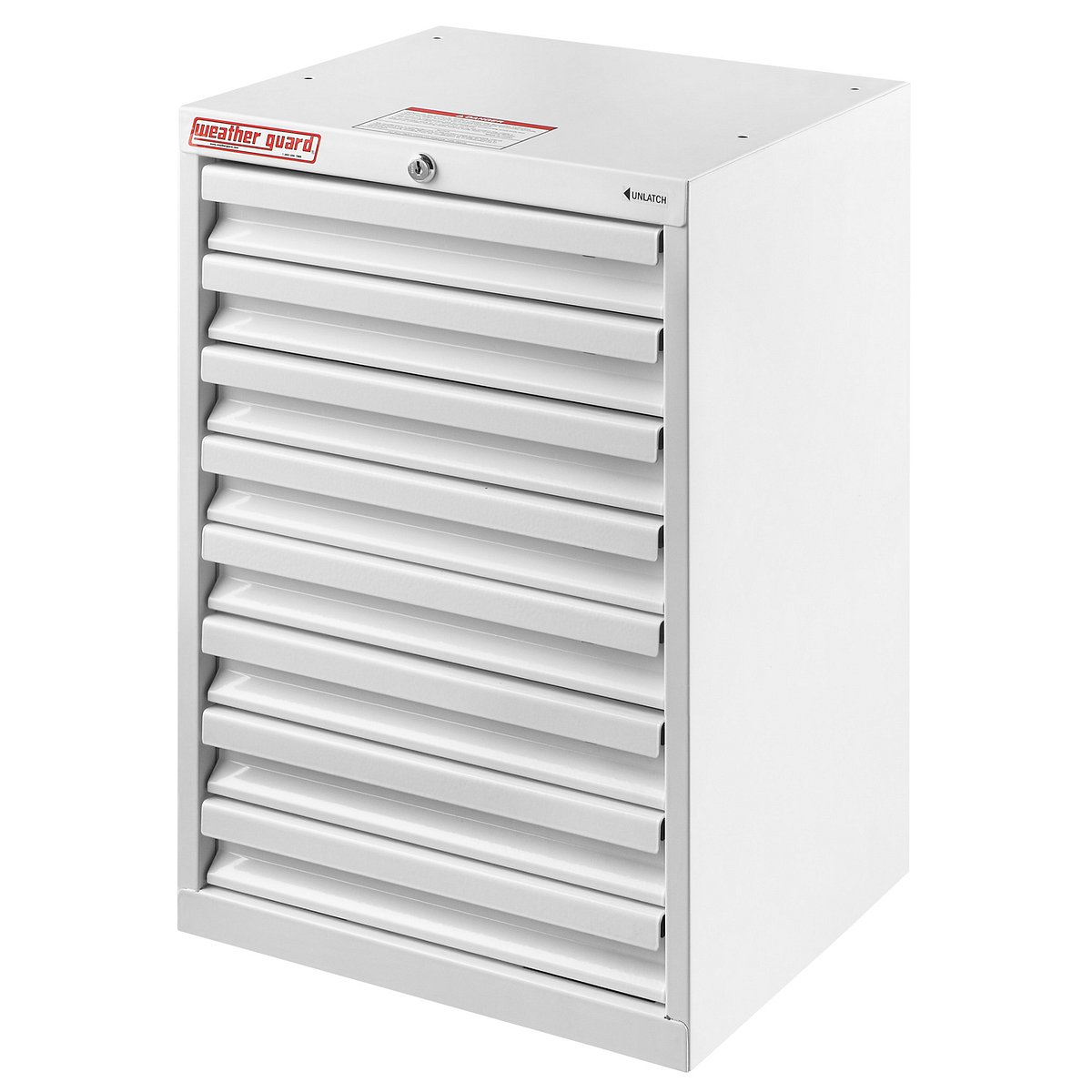 WEATHER GUARD 8-Drawer Van Cabinet — 16-inch Wide, 24-inch High (9928-3-02) — product overview