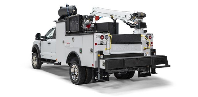 Reading Truck RM-25 Crane Body — supplier reference configuration