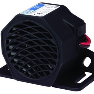 Ford brochure back-up alarm reference; confirm the unit for the selected tonal or white-noise option